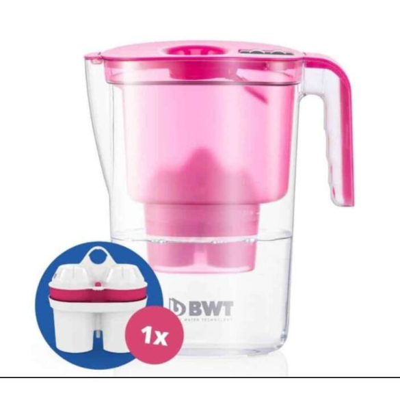 BWT Vida kancsó manuális rózsaszín 2,6 L
