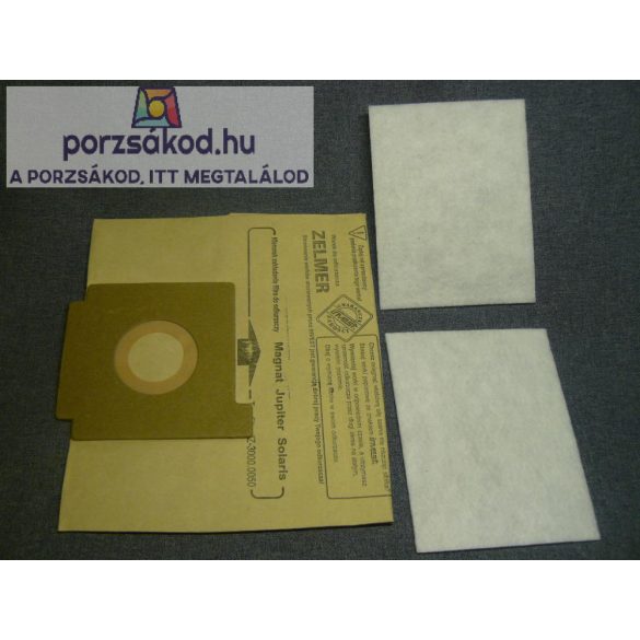 Papír porzsák, 5 darabos kiszerelésben+2 FILTER(3000.0057)