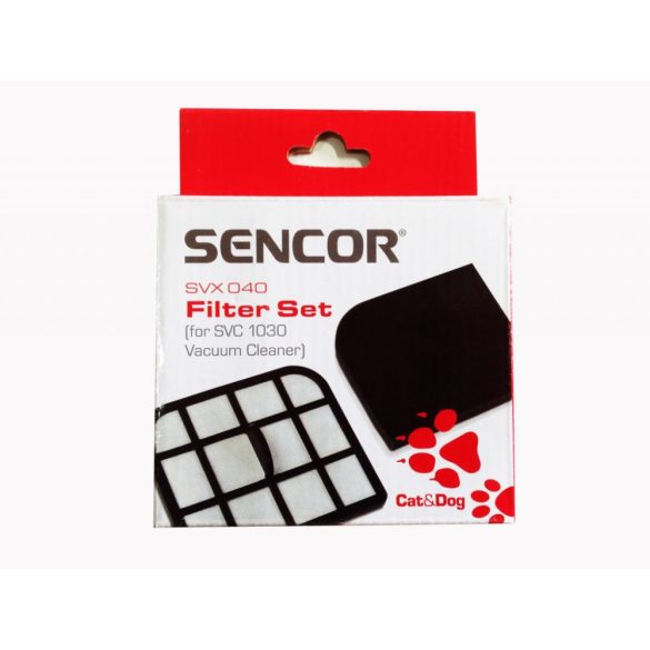 Szűrő készlet Sencor SVC 1030 Cat&Dog porszívóhoz (Gyári)