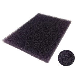   Univerzális Szivacsszűrő KÖZEPESEN SŰRŰ (Ollóval méretre szabható!) Univerzális Porszívó Szivacsszűrő 155x225x10mm