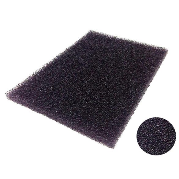 Univerzális Szivacsszűrő KÖZEPESEN SŰRŰ (Ollóval méretre szabható!) Univerzális Porszívó Szivacsszűrő 155x225x10mm