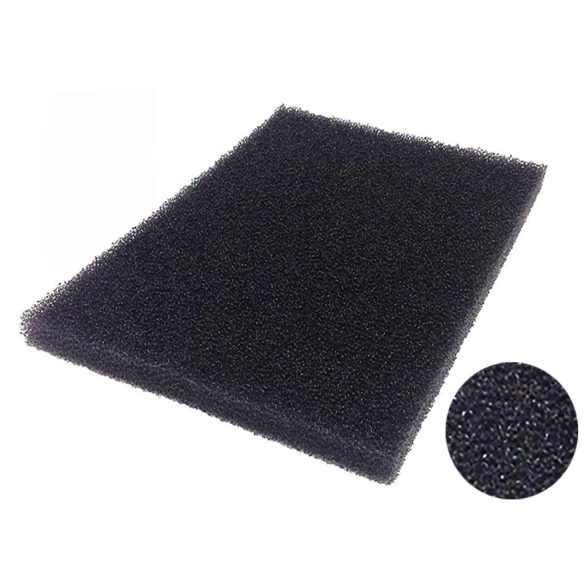 Univerzális Szivacsszűrő KÖZEPESEN SŰRŰ (Ollóval méretre szabható!) 155x225x15mm