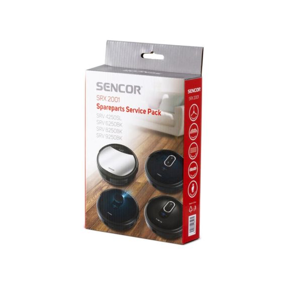 Gyári Szervizcsomag SRV 4200BK, 4250SL, 6250BK, 8250BK, 9250BK robotporszívókhoz 