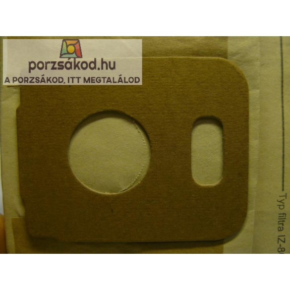 Papír porzsák, 5 darabos kiszerelésben, Zelmer Compact, Super 800(800.0065)