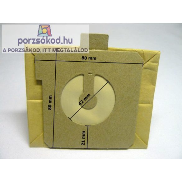 Papír porzsák, 5 darabos kiszerelésben(E17)