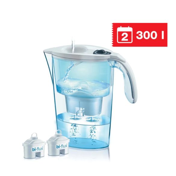 Laica J9029C3 Stream Line kezdőszett- fehér - 2 db szűrővel