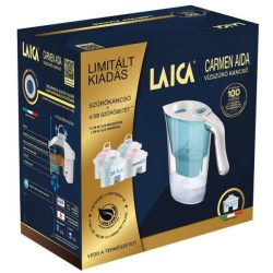   LAICA Limitált szett Laica Carmen Aida kék kancsó 2 Univerzális és 2 Magnéziumos biflux szűrőbetéttel
