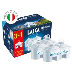   Laica Bi-Flux F3+1 univerzális Laica vízszűrő kancsó szűrőbetét, 3+1db