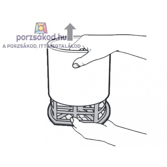 Motorvédő szűrő Philips Triathlon porszívókhoz