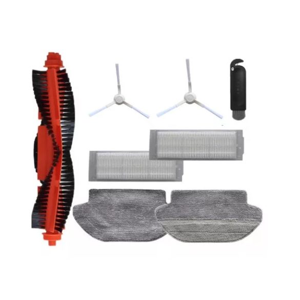 Xiaomi Mi Robot Vacuum-Mop S10 (BHR5988EU), S12 (BHR7328GL) karbantartó szett /tartozékszett (8 darabos, fehér szín)