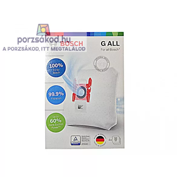BOSCH G ALL eredeti porzsák (BBZ41FGALL) 
