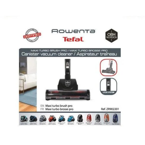Gyári Rowenta turbókefés szívófej (Lock System csatlakozás)