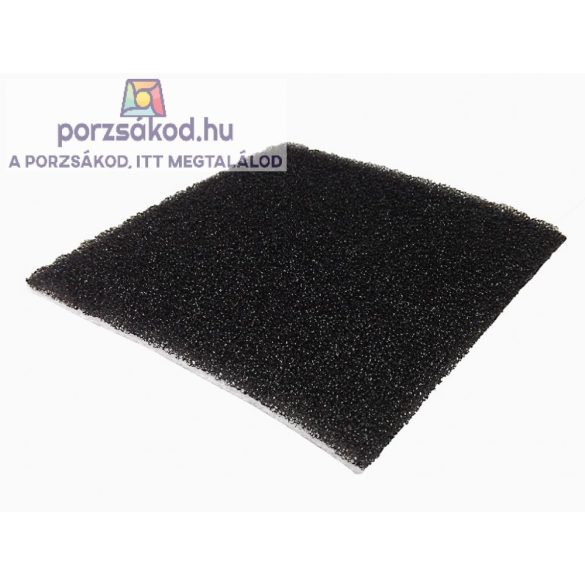 Univerzális Porszívó Motorvédő Szűrő 2 rétegű 125x128mm 7 mm vastag, vágható
